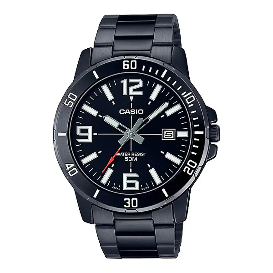 RELOJ CASIO PARA HOMBRE MTP-VD01B-1BV 1