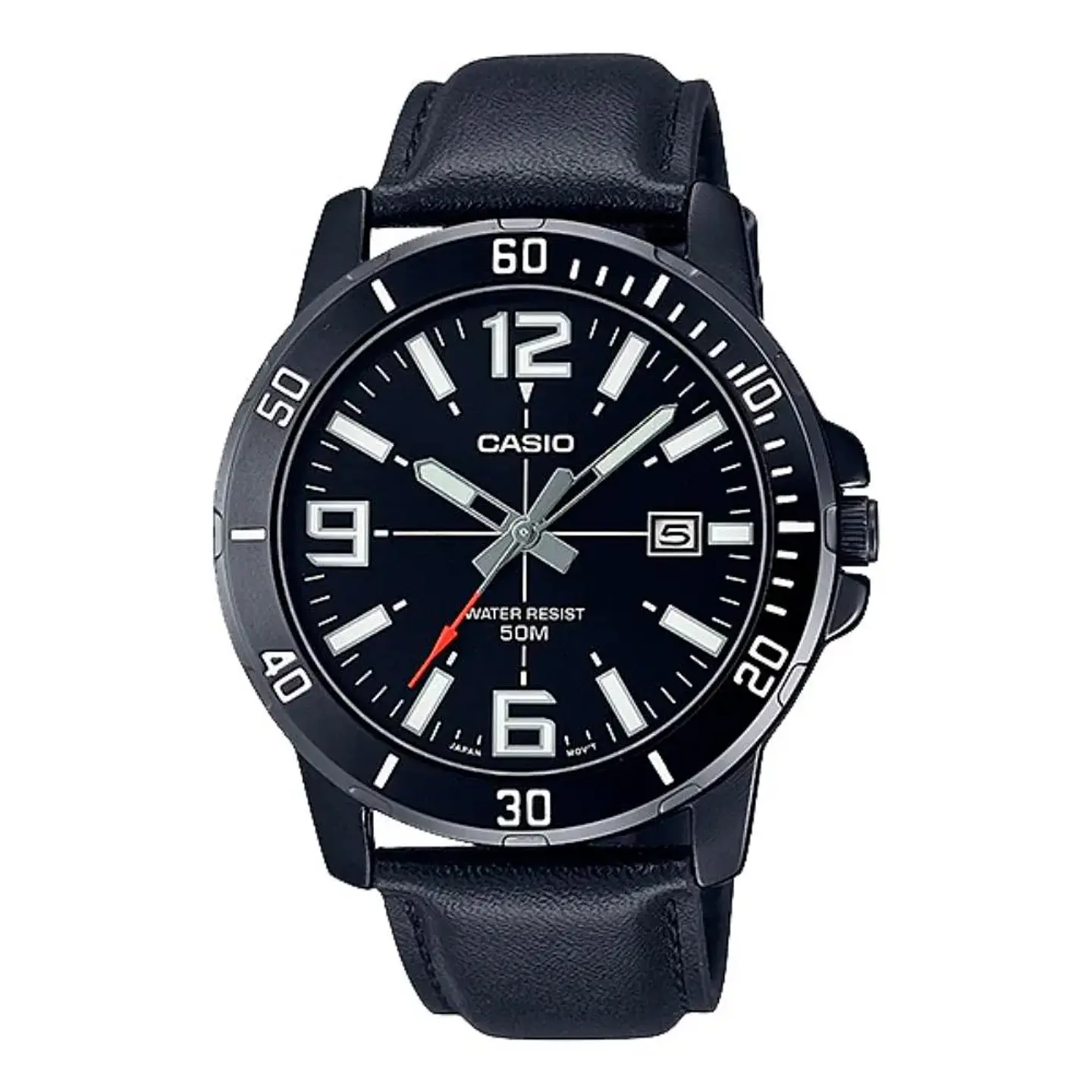 RELOJ CASIO PARA HOMBRE MTP-VD01BL-1BV 1