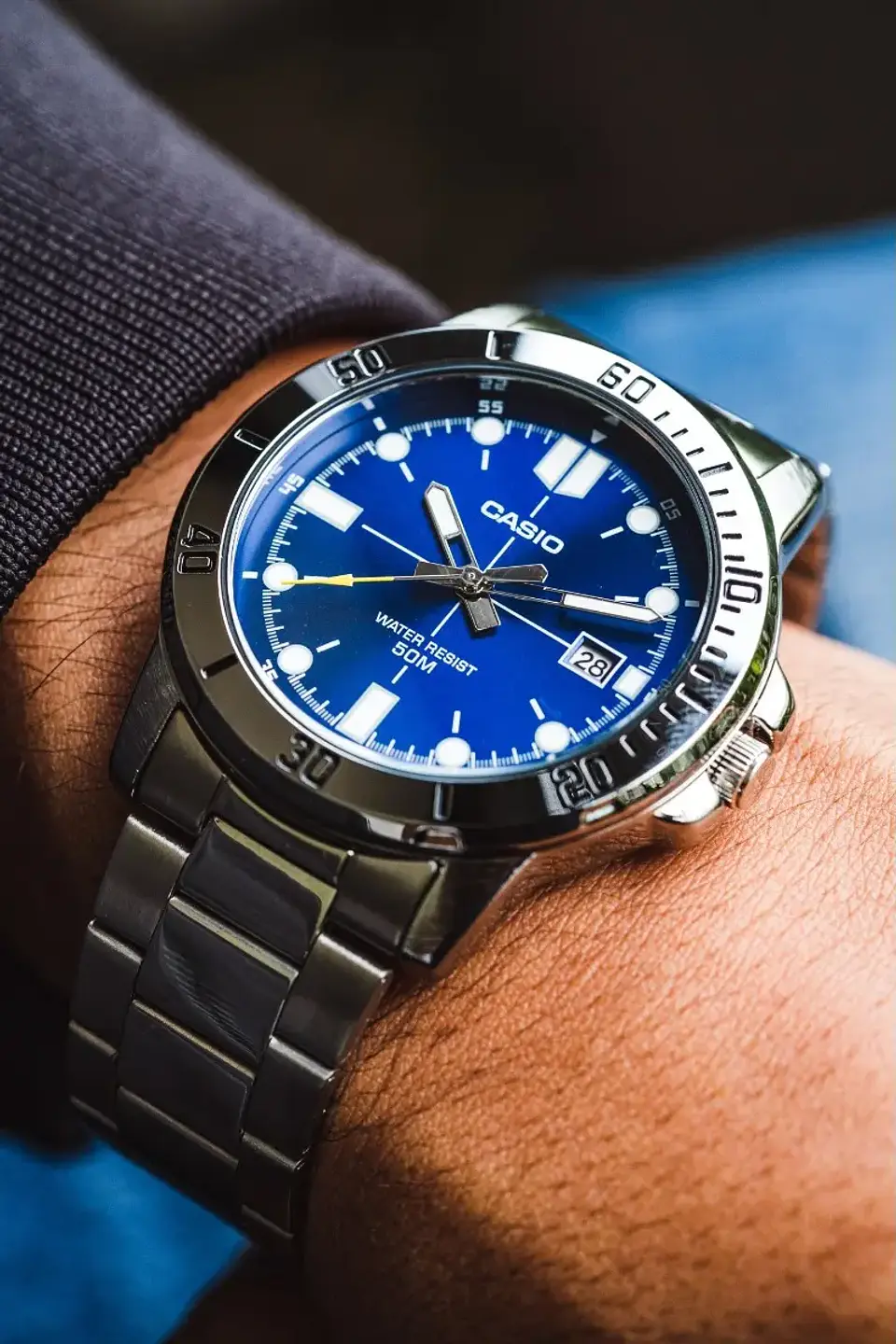 RELOJ CASIO PARA HOMBRE MTP-VD01D-2EV 3
