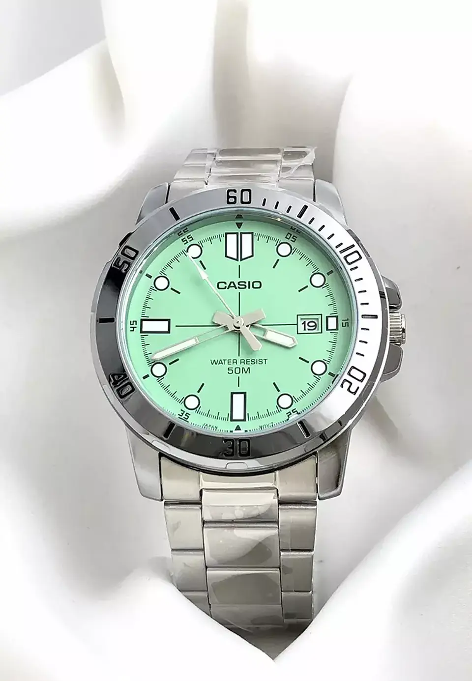 RELOJ CASIO PARA HOMBRE MTP-VD01D-3E1 2