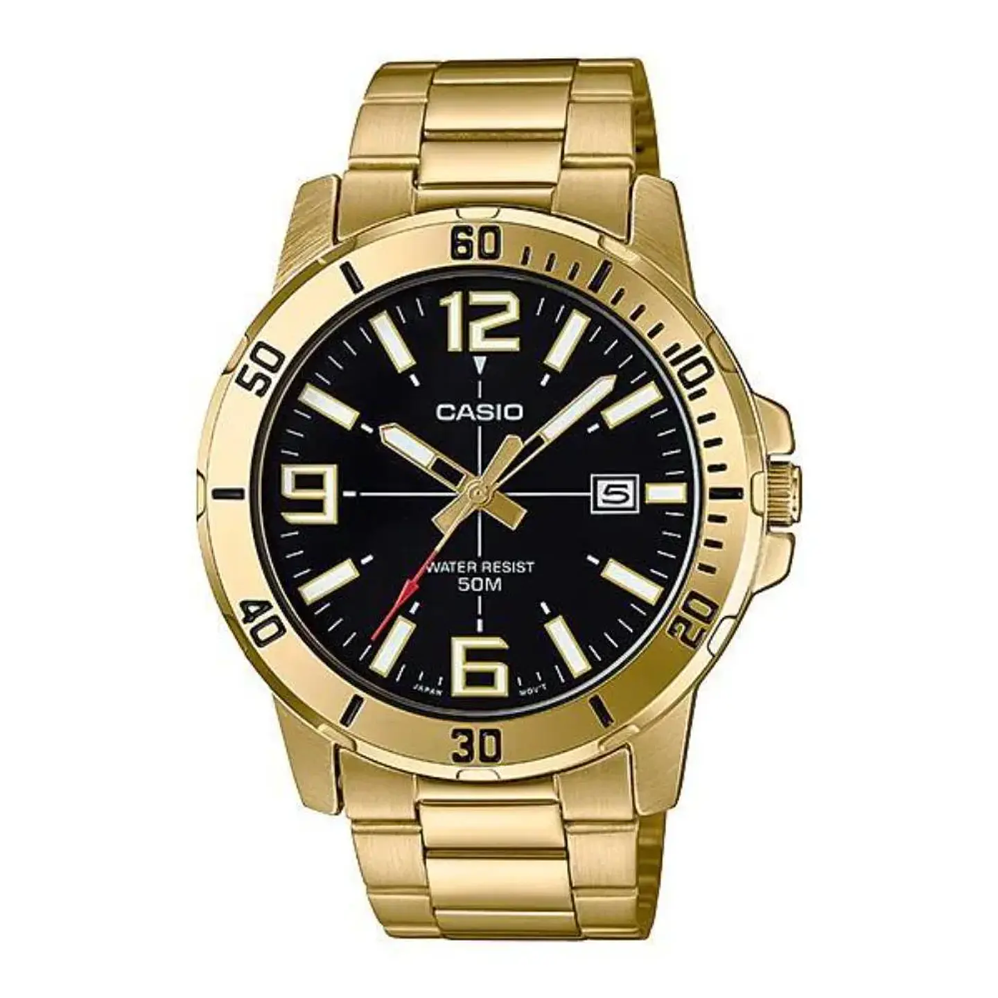 RELOJ CASIO PARA HOMBRE MTP-VD01G-1B 1