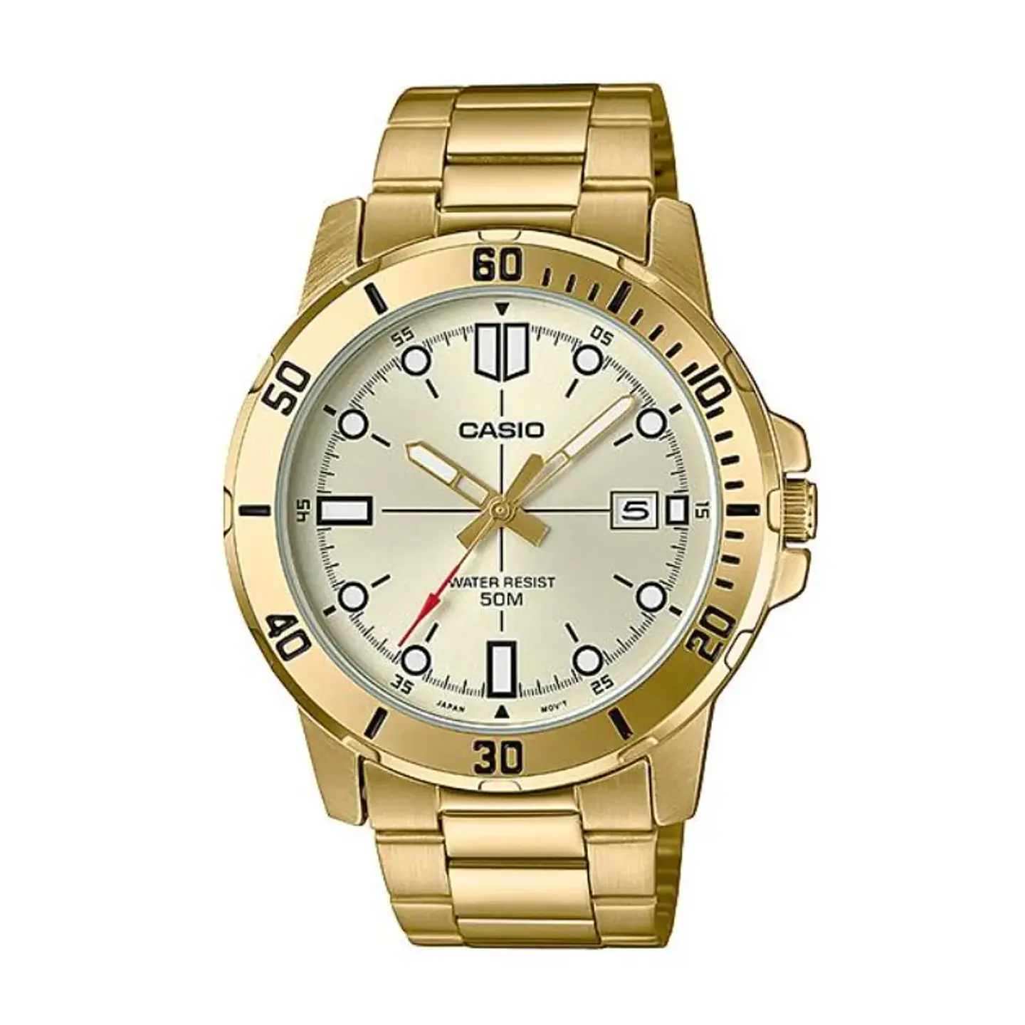 RELOJ CASIO PARA HOMBRE MTP-VD01G-9E 1