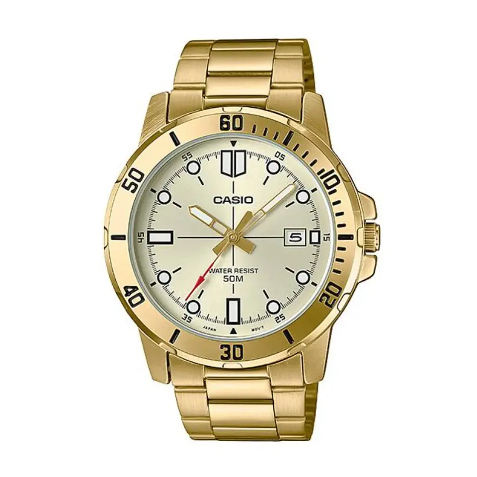 RELOJ CASIO PARA HOMBRE MTP-VD01G-9E 1