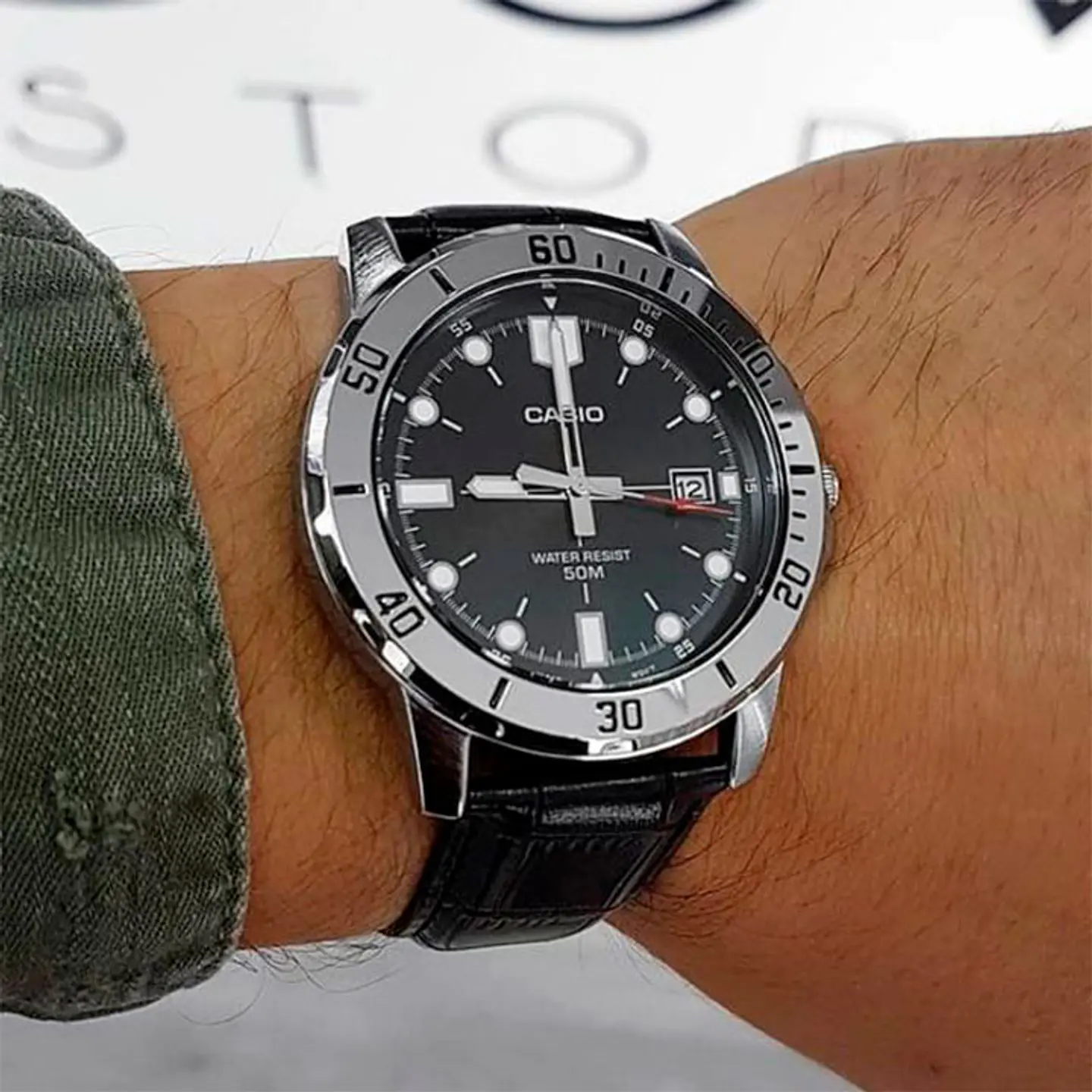 RELOJ CASIO PARA HOMBRE MTP-VD01L-1EV 3