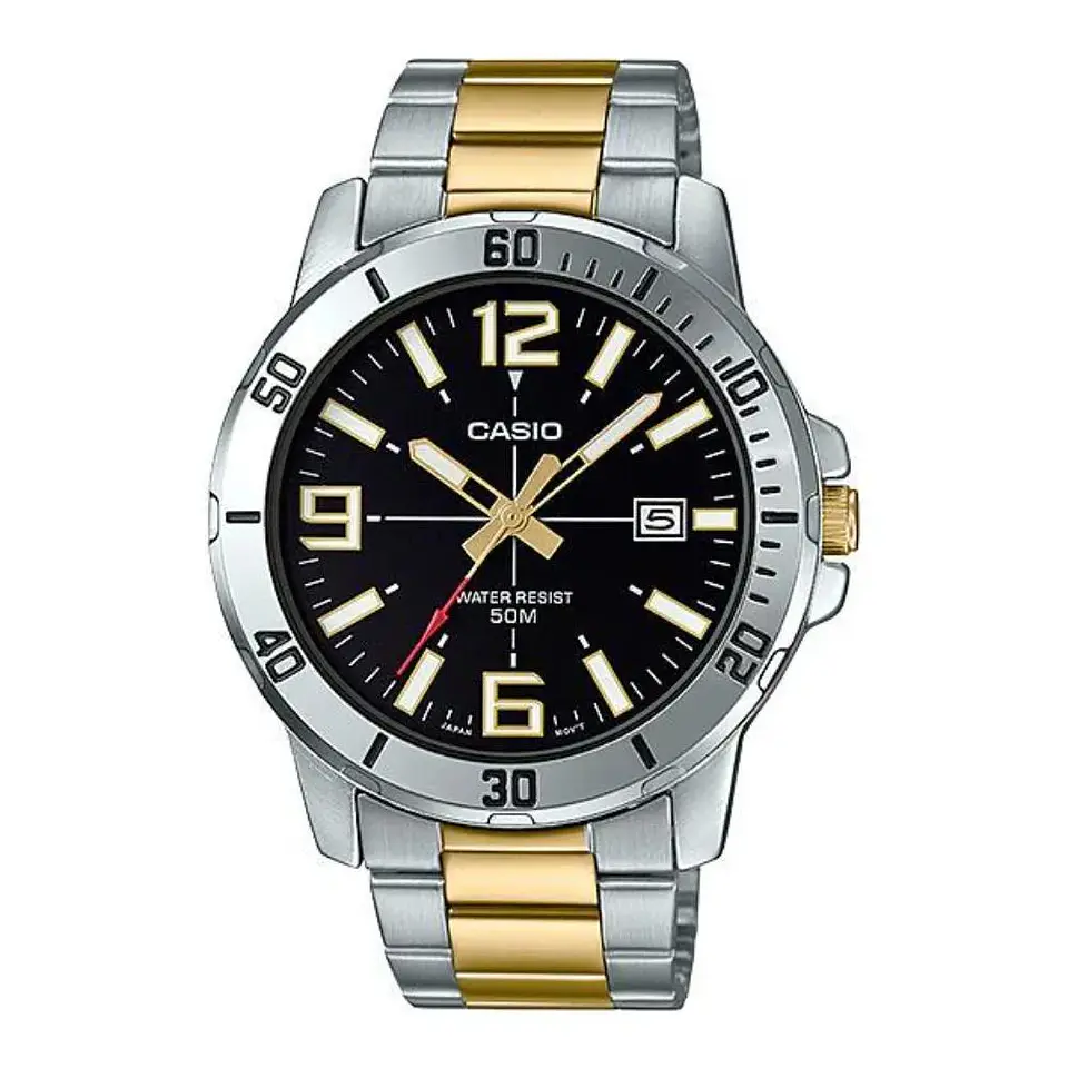 RELOJ CASIO PARA HOMBRE MTP-VD01SG-1BV 1