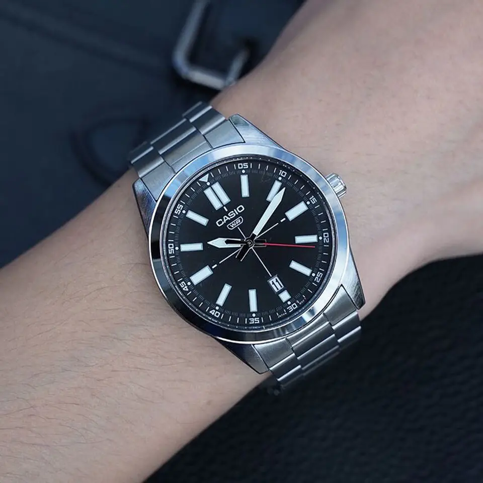 RELOJ CASIO PARA HOMBRE MTP-VD02D-1E 3