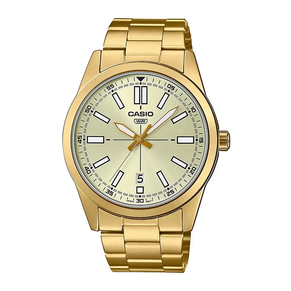 RELOJ CASIO PARA HOMBRE MTP-VD02G-9E 1