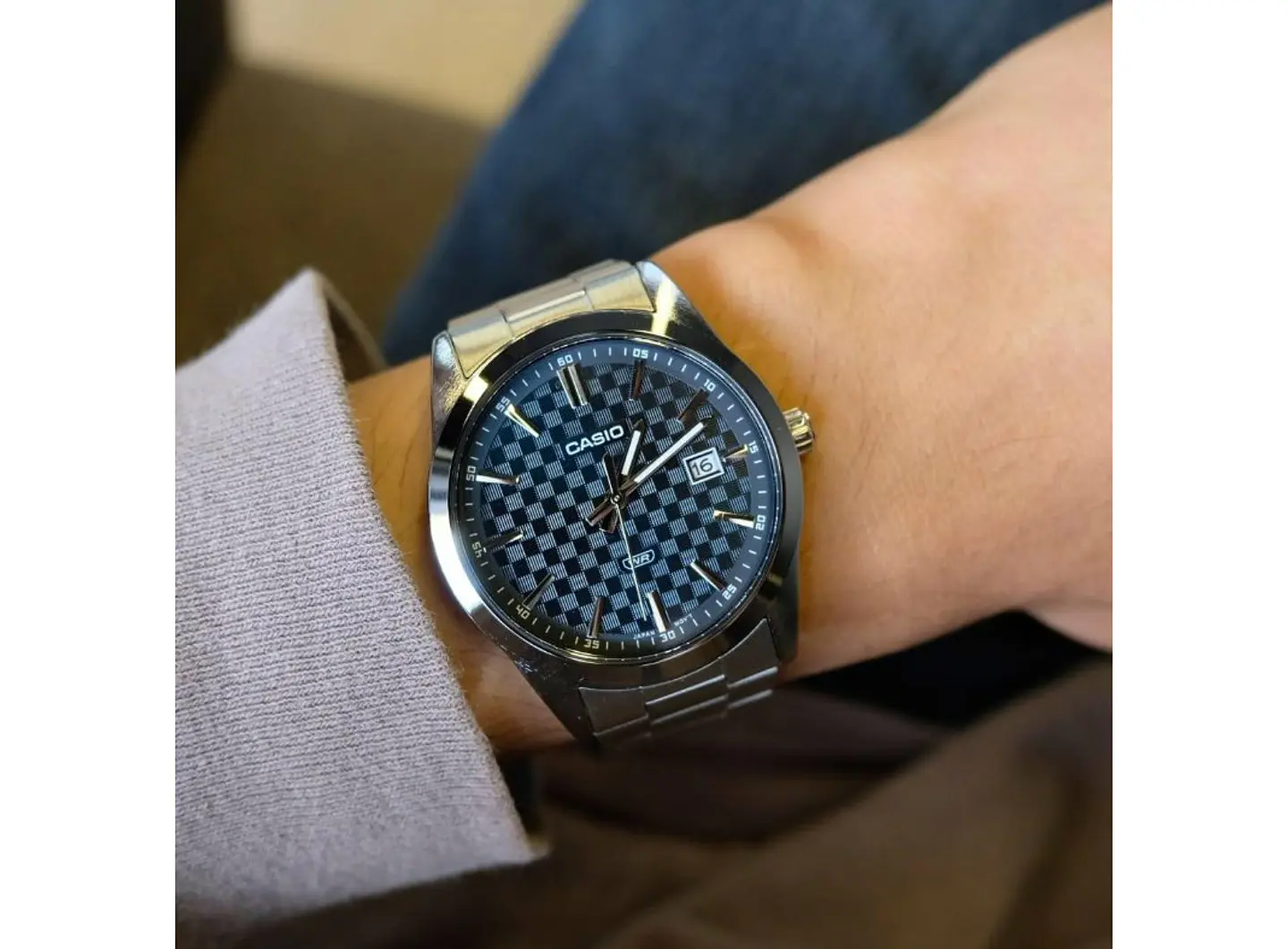 RELOJ CASIO PARA HOMBRE MTP-VD03D-2A  2