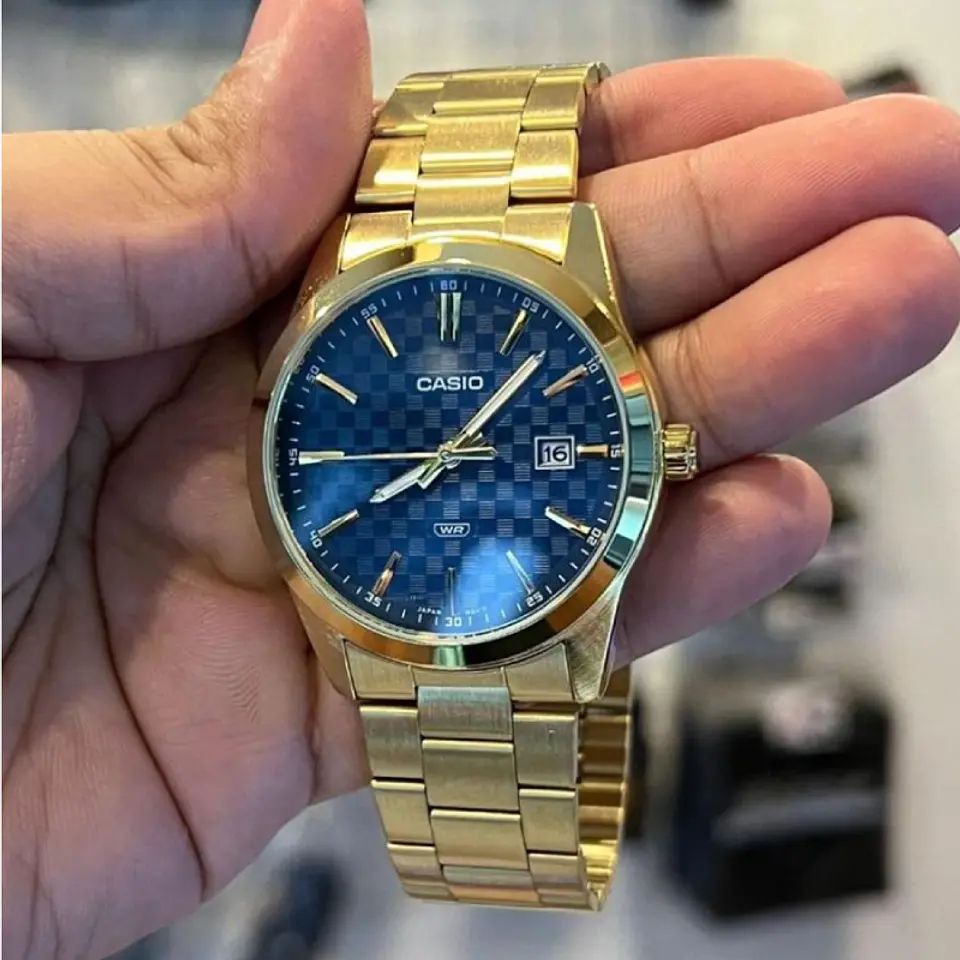 RELOJ CASIO PARA HOMBRE MTP-VD03G-2A 2