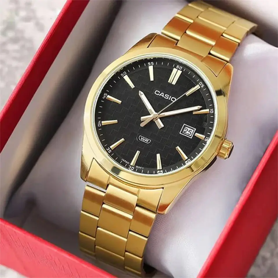RELOJ CASIO PARA HOMBRE MTP-VD03G-1A 2