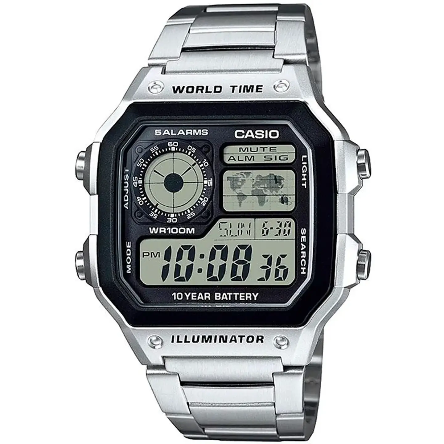 RELOJ CASIO PARA HOMBRE AE-1200WHD-1AV 1