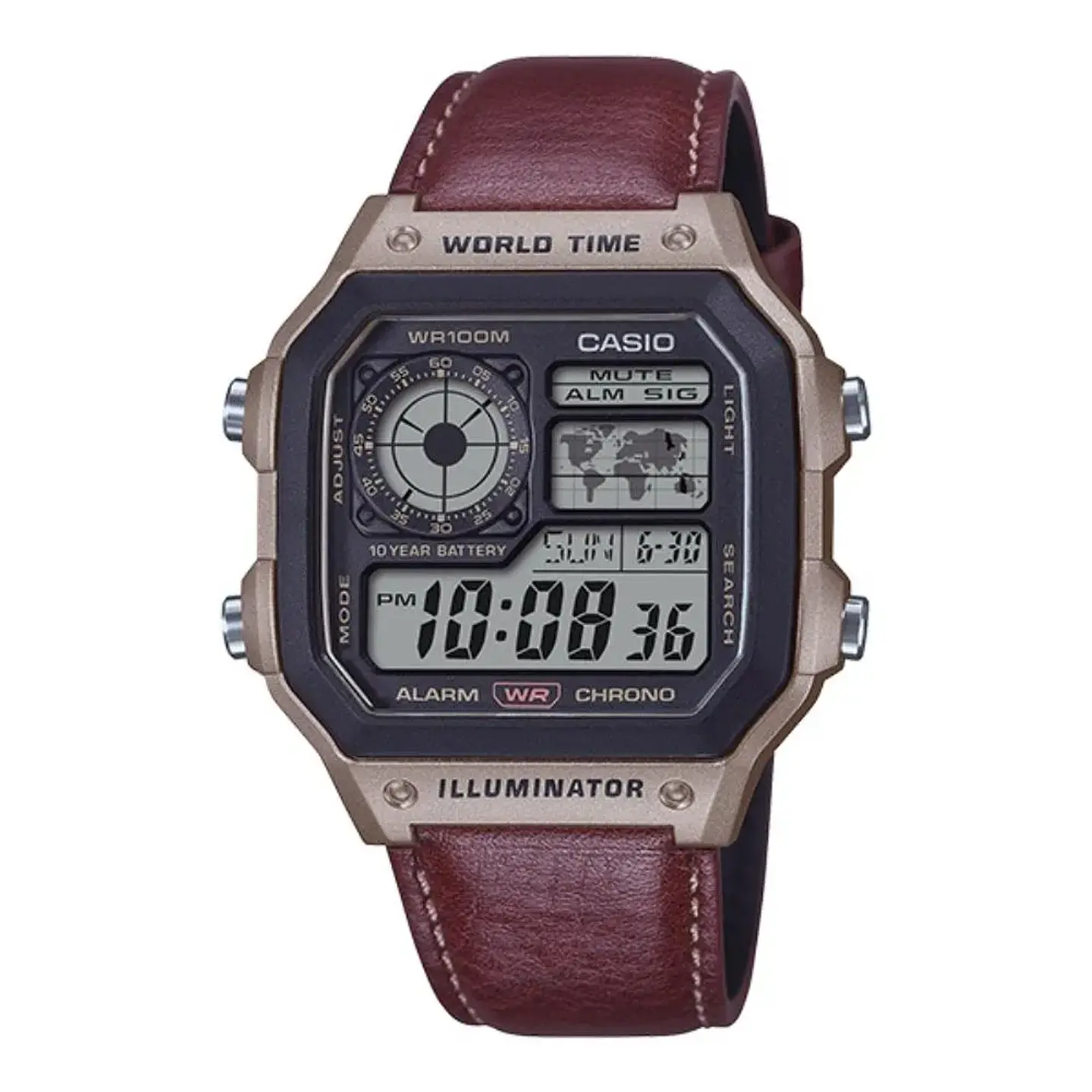 RELOJ CASIO PARA HOMBRE AE-1200WHL-5A 1