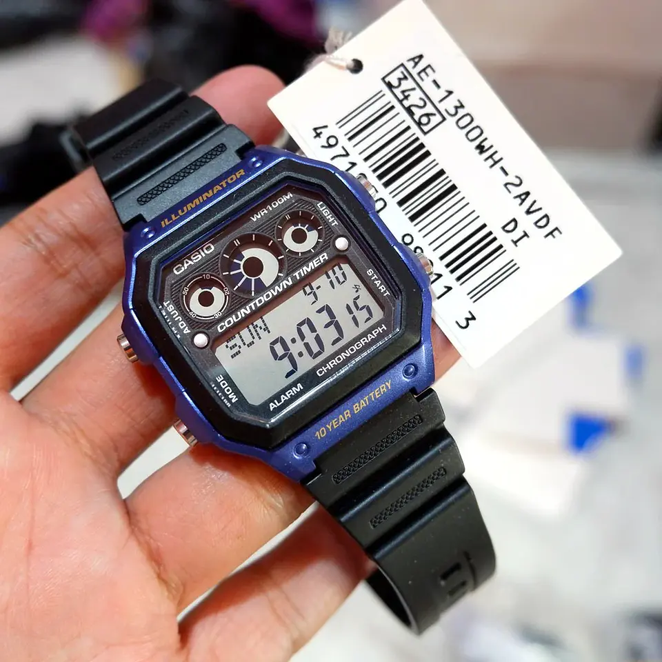 RELOJ CASIO PARA HOMBRE AE-1300WH-2AV 2