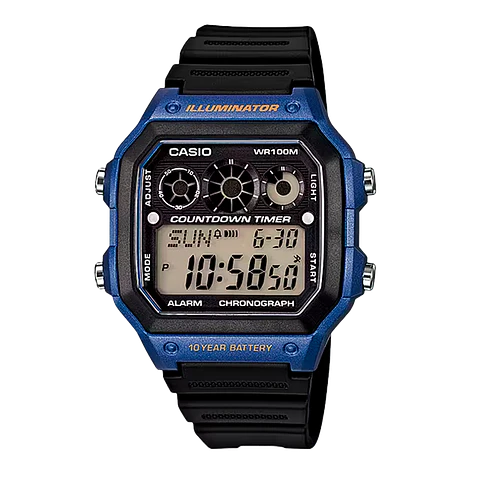 RELOJ CASIO PARA HOMBRE AE-1300WH-2AV