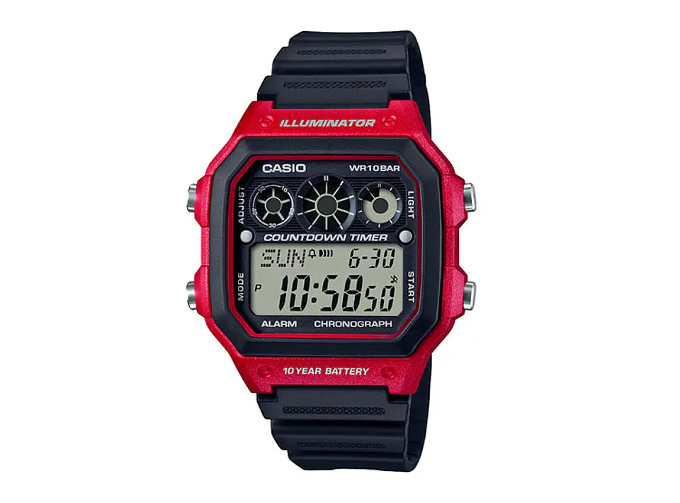 RELOJ CASIO PARA HOMBRE AE-1300WH-4AV 1
