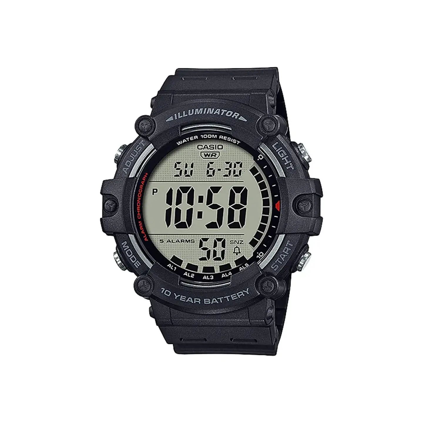 RELOJ CASIO PARA HOMBRE AE-1500WH-1AV 1