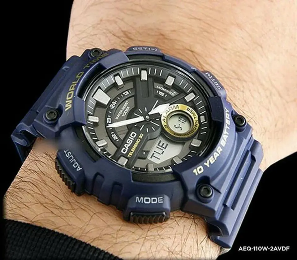 RELOJ CASIO PARA HOMBRE AEQ-110W-2AV 2
