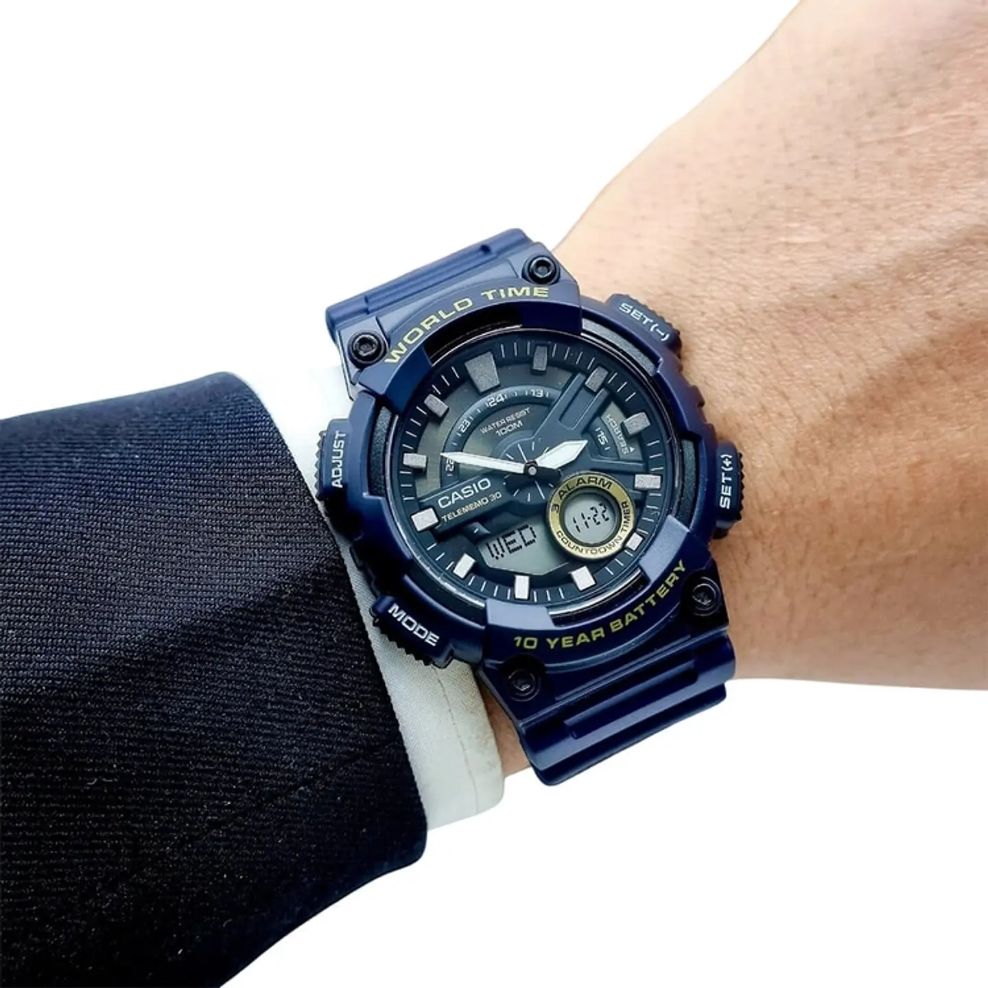 RELOJ CASIO PARA HOMBRE AEQ-110W-2AV 3