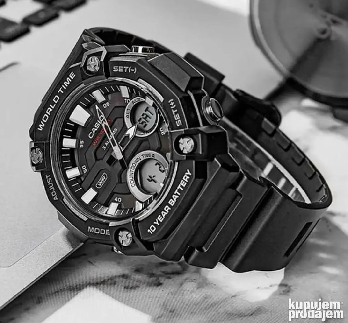 RELOJ CASIO PARA HOMBRE AEQ-120W-1AV 2