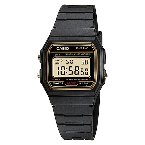 RELOJ CASIO UNISEX F-91WG-9