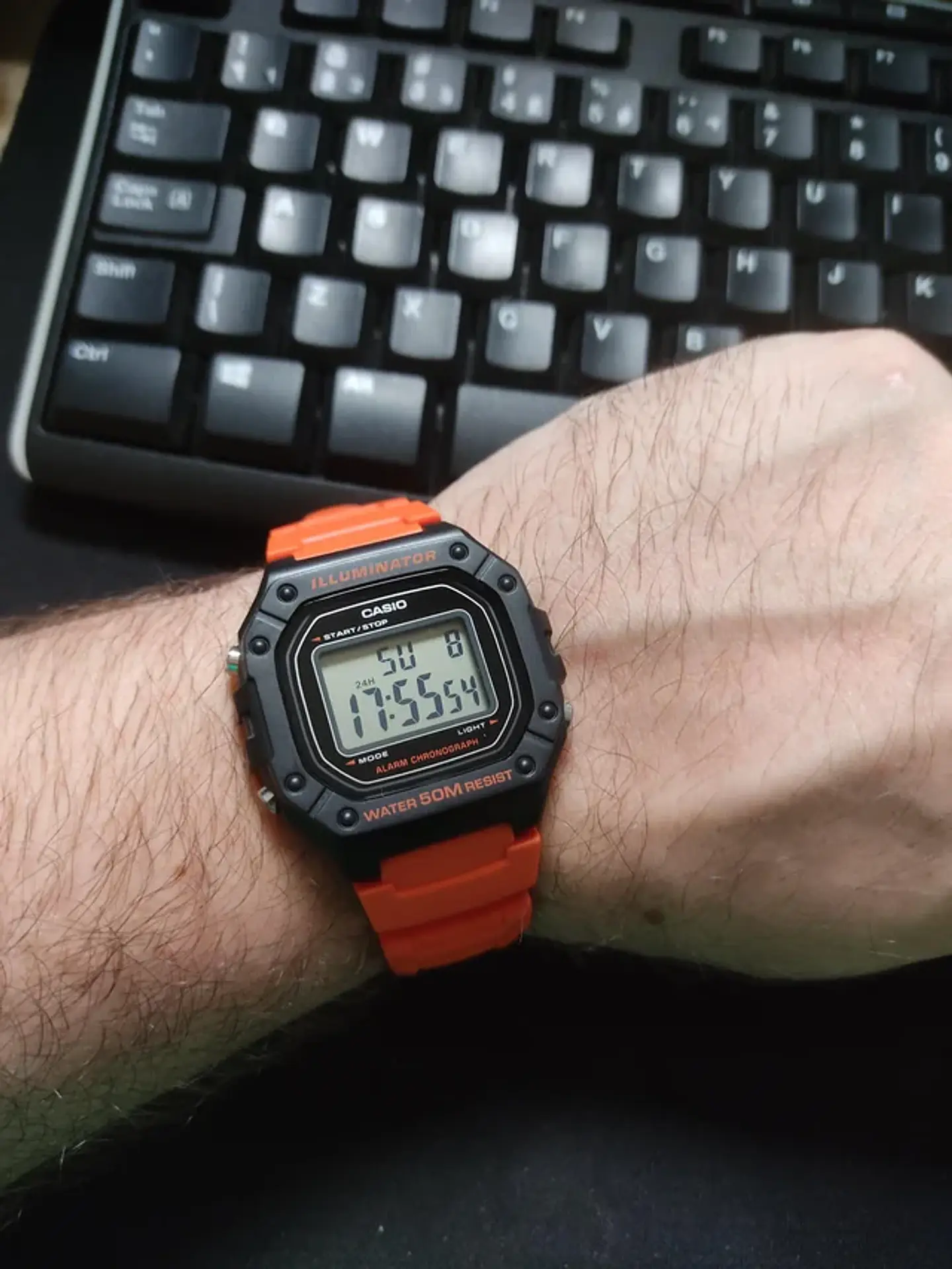 RELOJ CASIO PARA HOMBRE W-218H-4B2V 2
