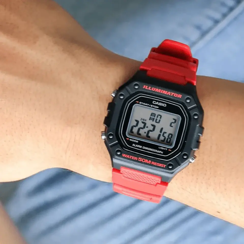 RELOJ CASIO PARA HOMBRE W-218H-4BV 2