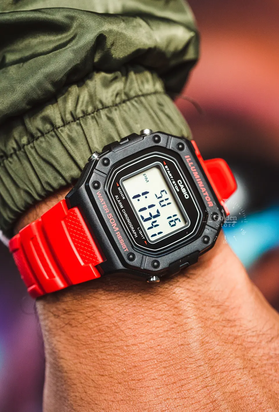 RELOJ CASIO PARA HOMBRE W-218H-4BV 3