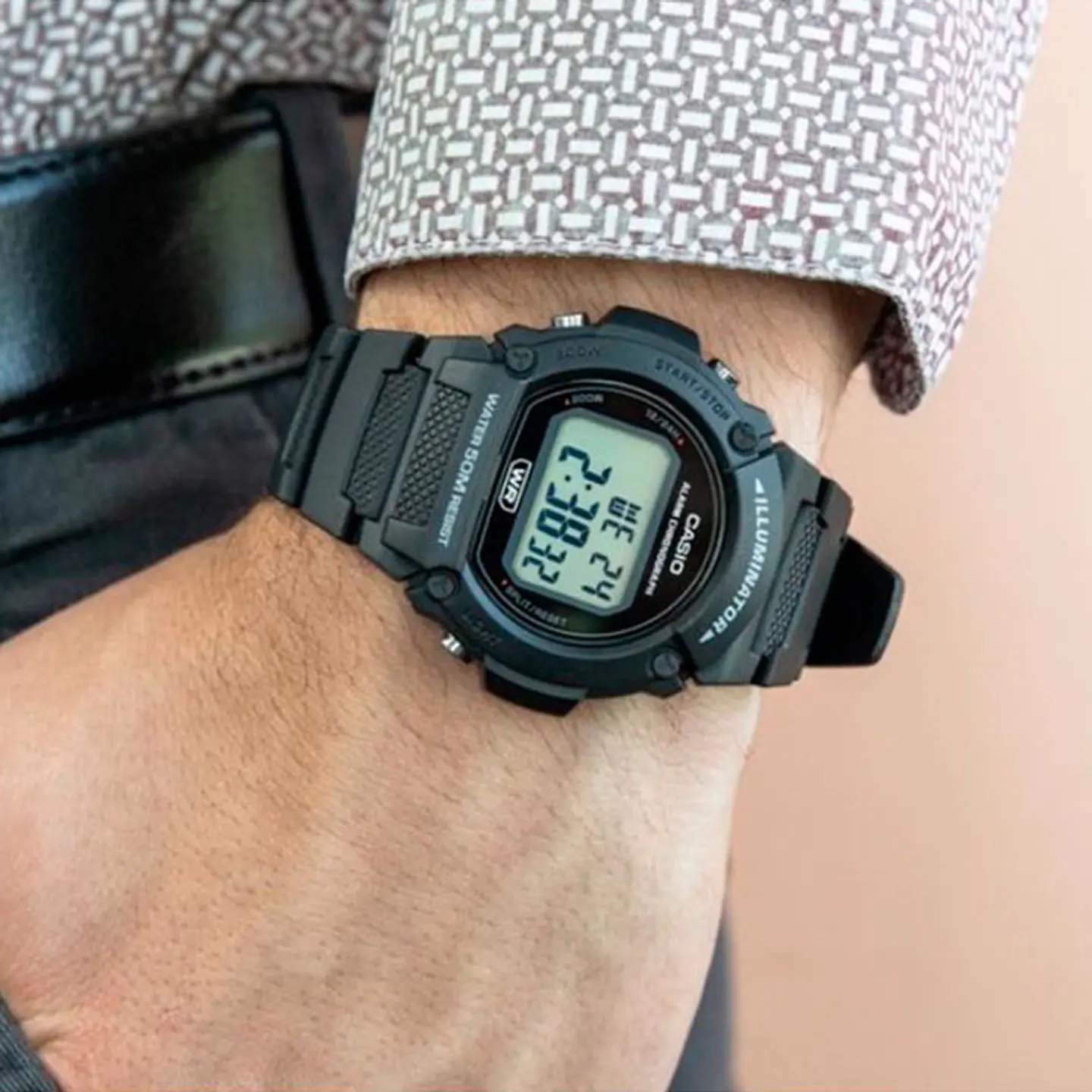 RELOJ CASIO PARA HOMBRE W-219H-1AV 3