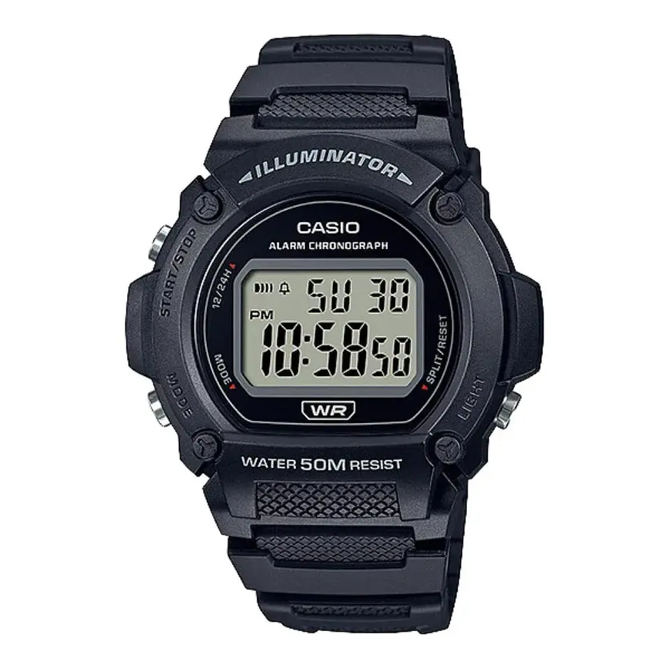 RELOJ CASIO PARA HOMBRE W-219H-1AV 1