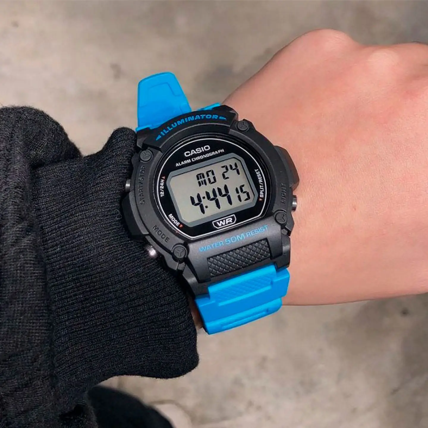 RELOJ CASIO PARA HOMBRE W-219H-2A2V 2