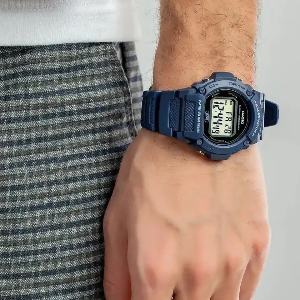RELOJ CASIO PARA HOMBRE W-219H-2AV 2
