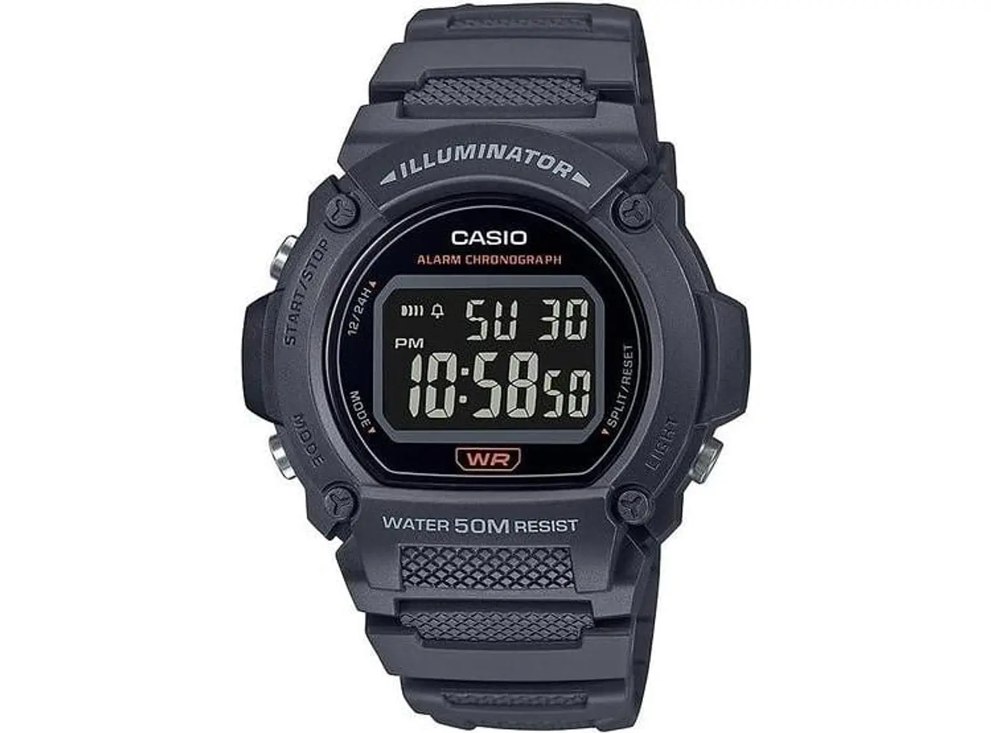 RELOJ CASIO PARA HOMBRE W-219H-1BV 1