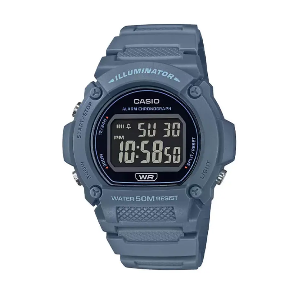 RELOJ CASIO PARA HOMBRE W-219HC-2BV 1
