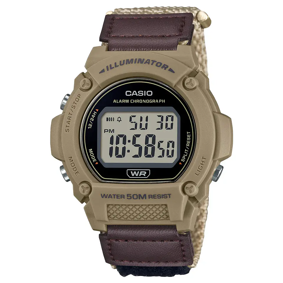 RELOJ CASIO PARA HOMBRE W-219HB-5AV 1