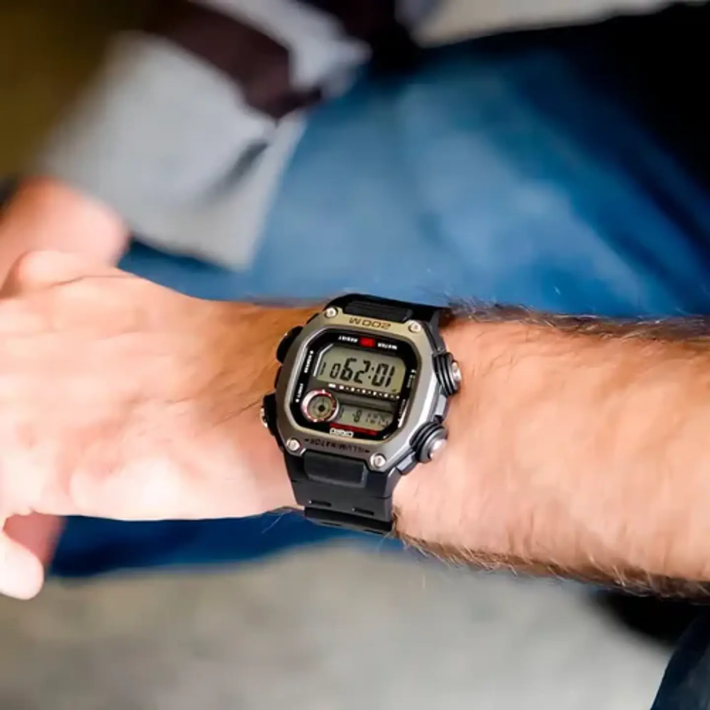 RELOJ CASIO PARA HOMBRE DW-219H-1AV 2