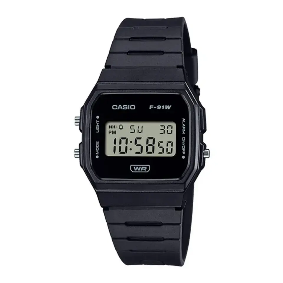 RELOJ CASIO UNISEX F-91WB-1A 1
