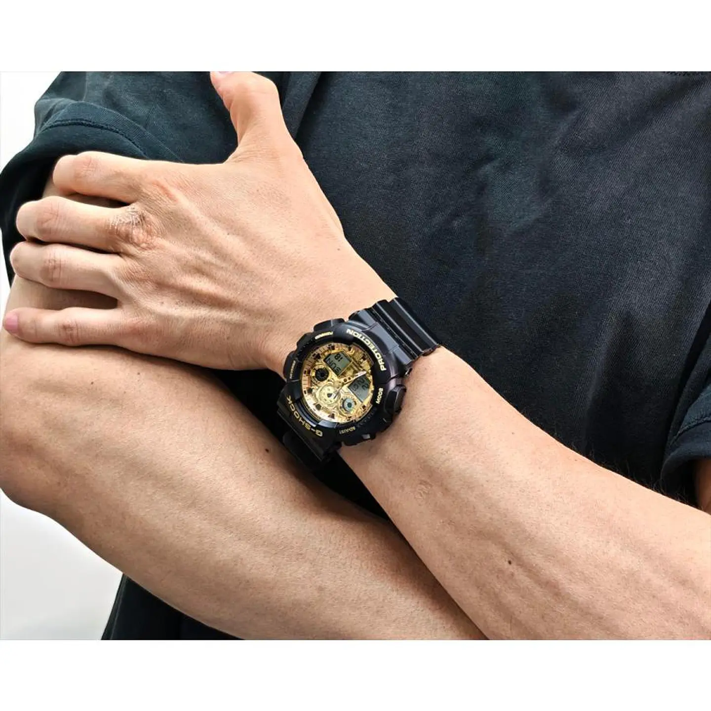 RELOJ G SHOCK  PARA HOMBRE GA-100GGB-1A9 3