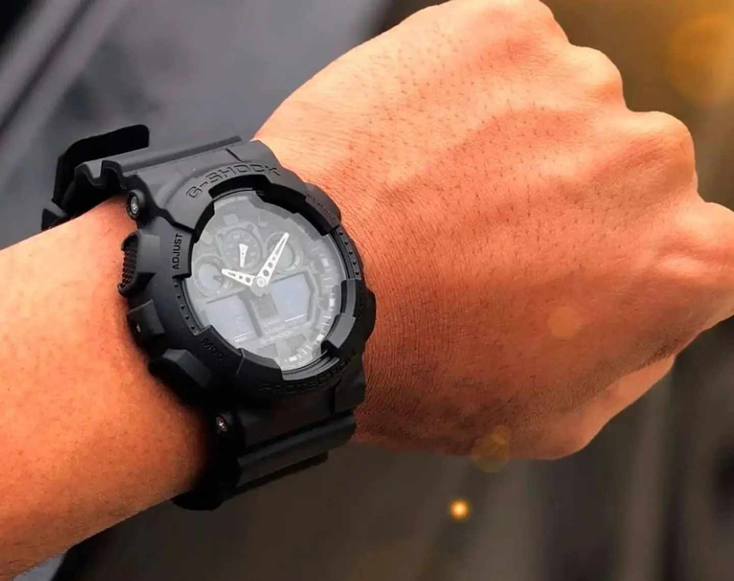 RELOJ G SHOCK PARA HOMBRE GA-100-1A1 2