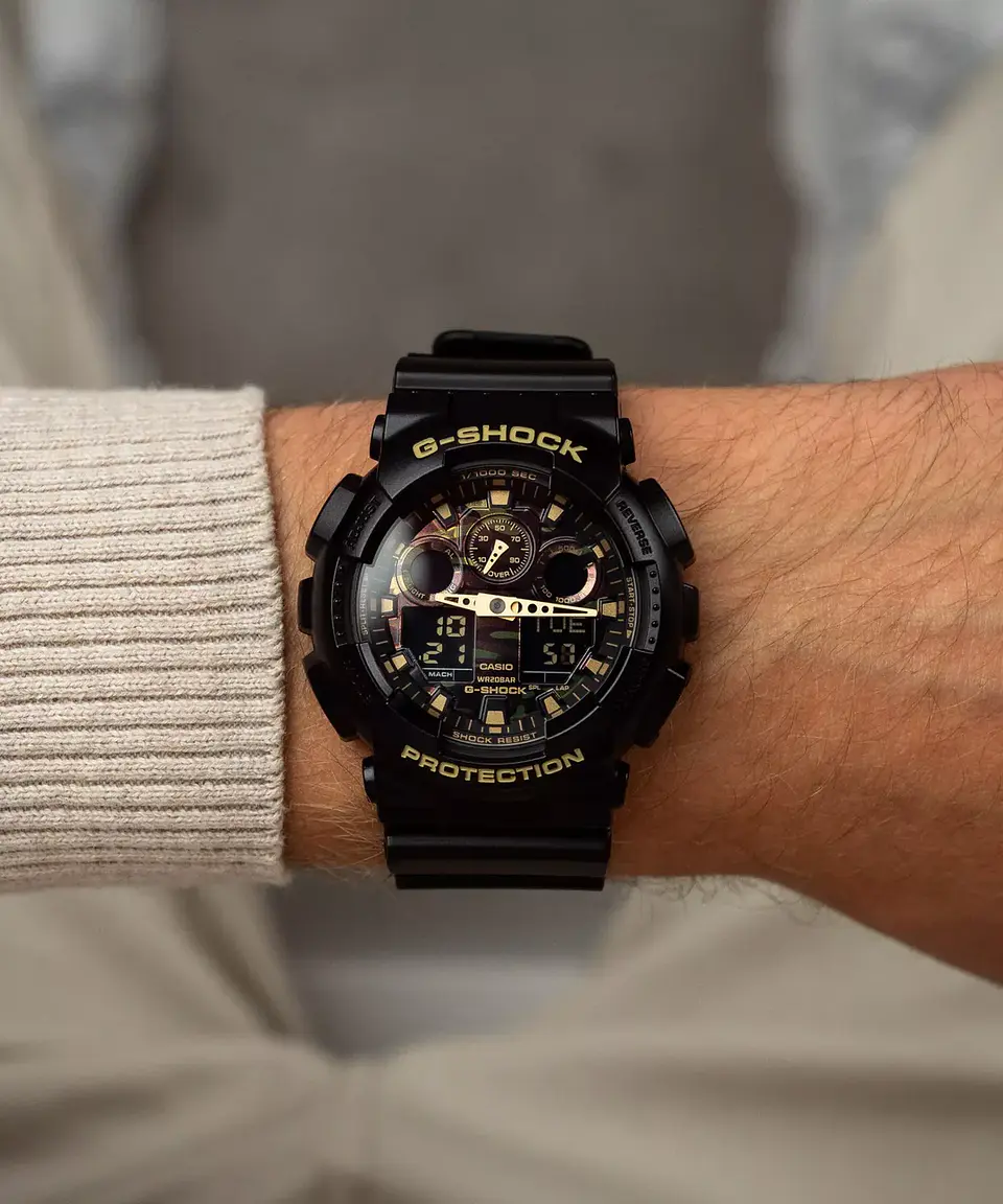 RELOJ G SHOCK PARA HOMBRE GS-100CF-1A9 2