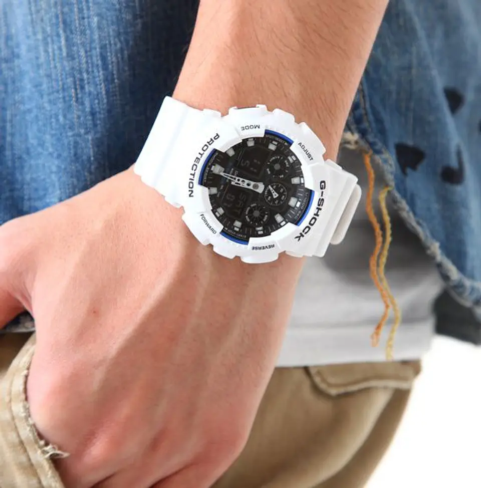 RELOJ G SHOCK PARA HOMBRE GA-100B-7A 3