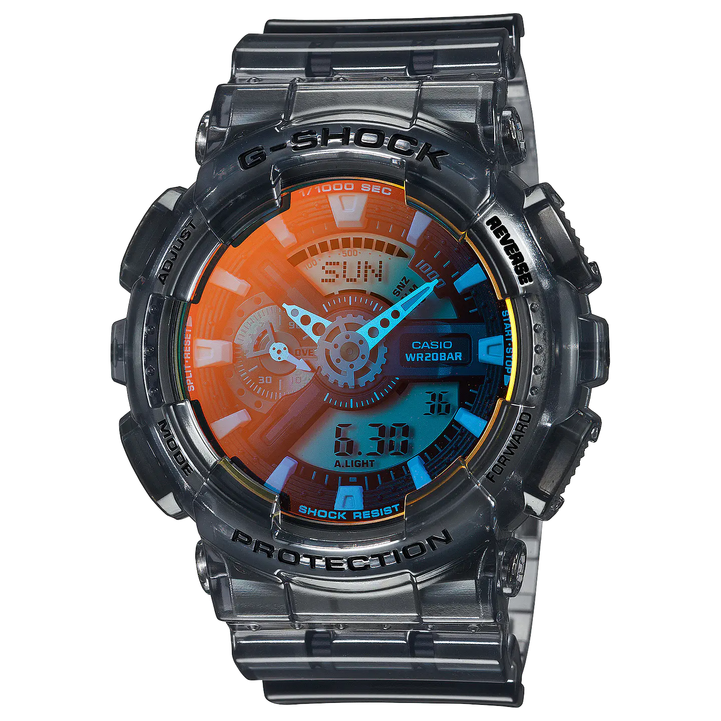 RELOJ G SHOCK GA-110TLS-8A EXLUSIVO POLARIZADO 1