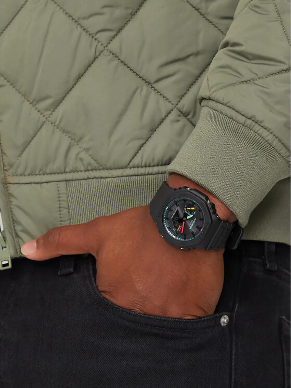 RELOJ G SHOCK PARA HOMBRE GA-B2100MF-1A 3