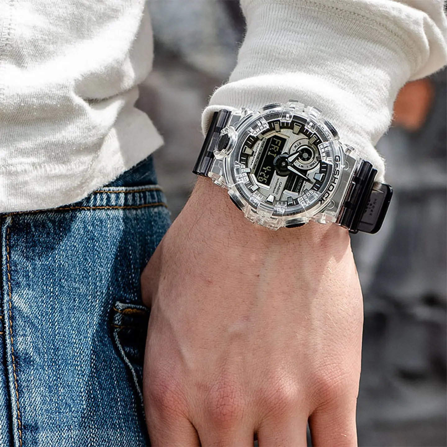 RELOJ G SHOCK PARA HOMBRE GA-700SK-1A 3