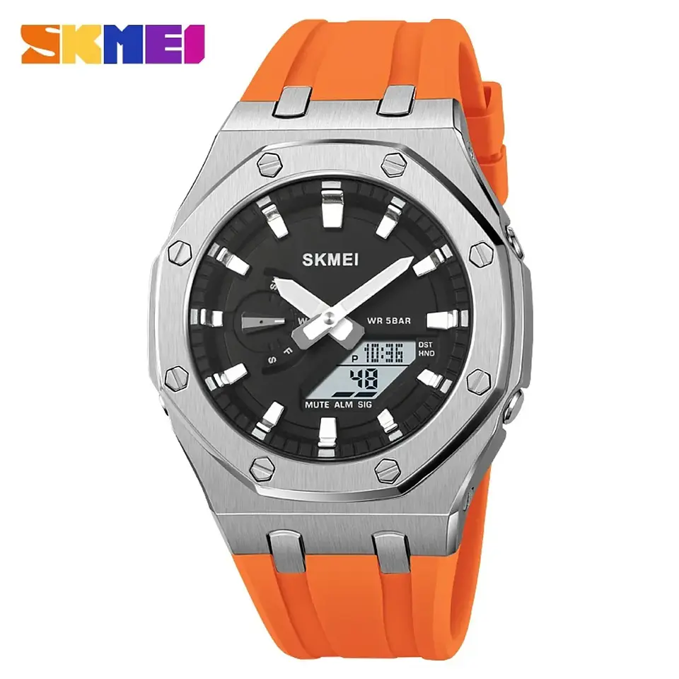 SKMEI SPORT 2243 SILICONA NARANJA  1