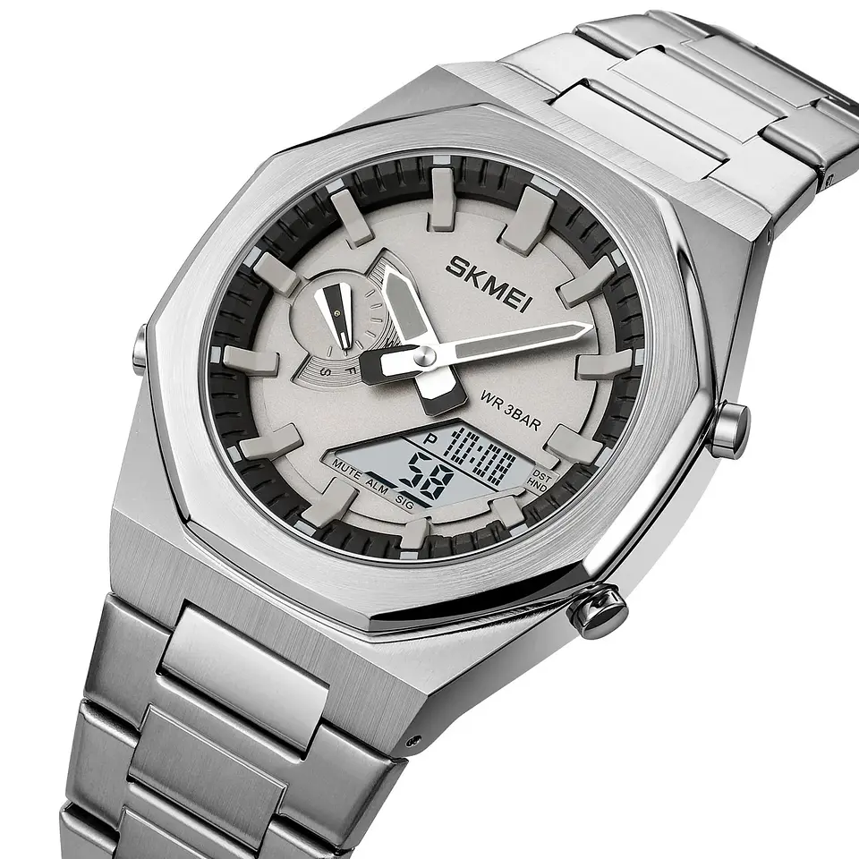RELOJ SKMEI SILVER 1816  2