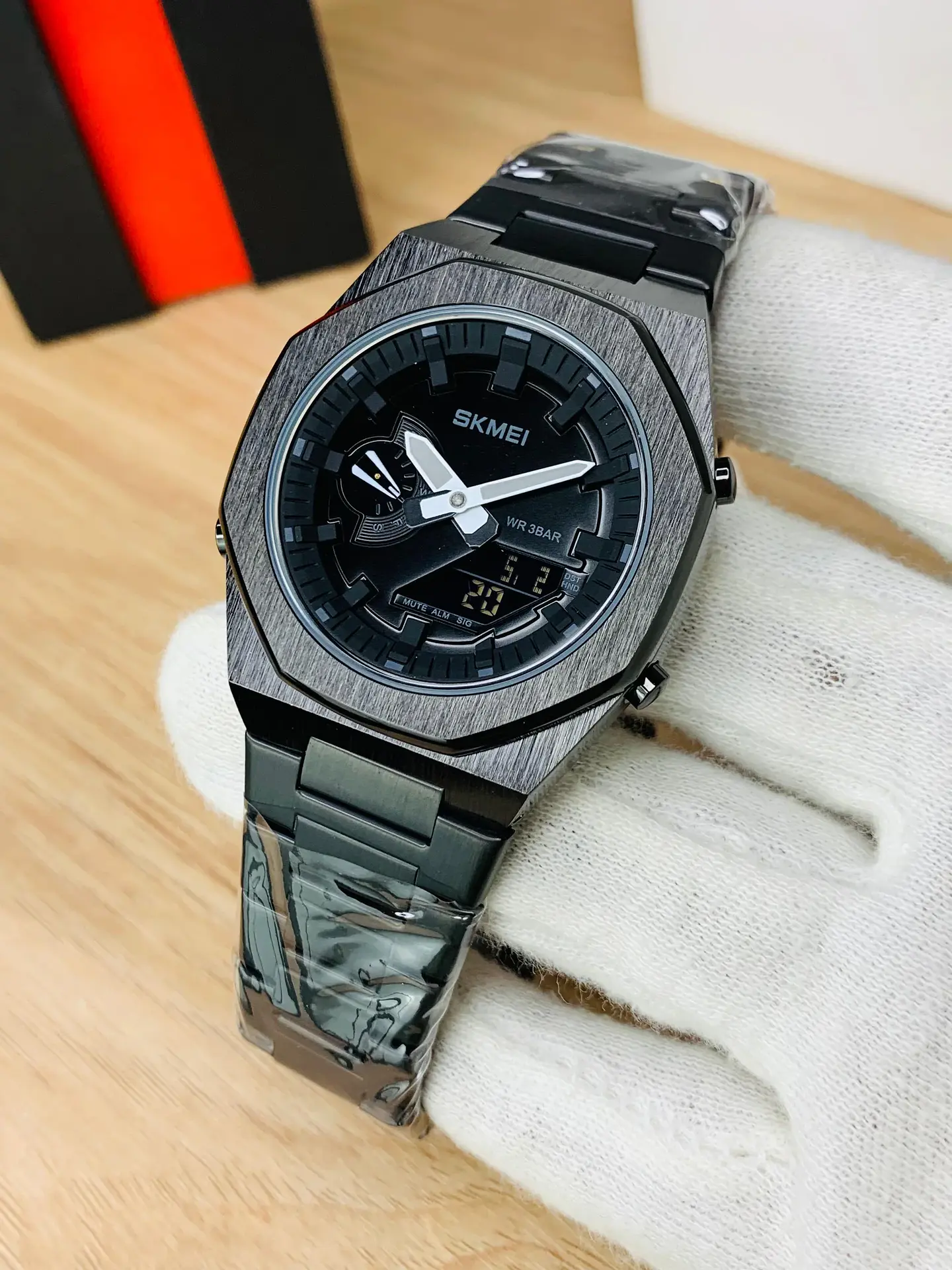 RELOJ SKMEI 1816 BLACK  2