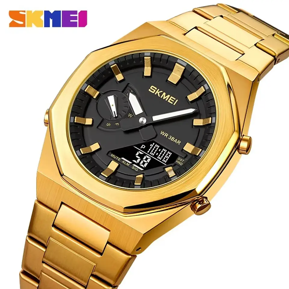 RELOJ SKMEI 1816 GOLD  2