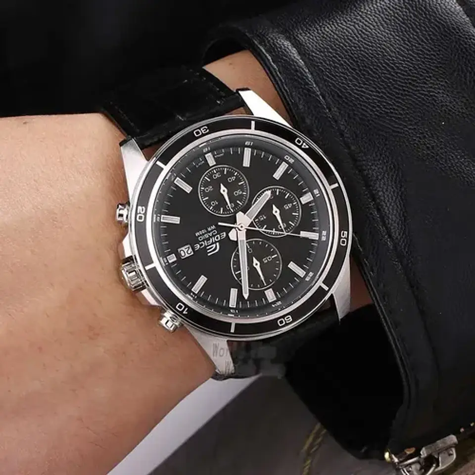 Reloj Edifice Para Hombre EFR-526L-1A CUERO 2