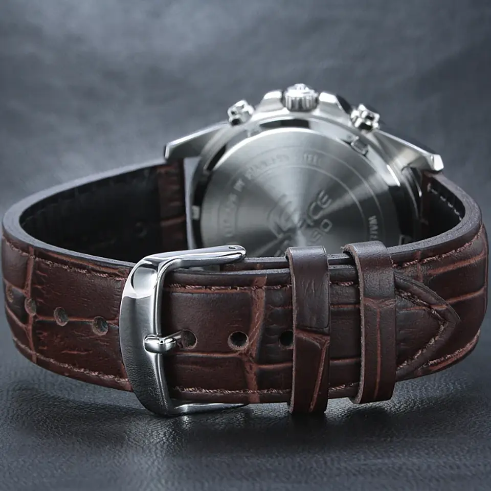 Reloj Edifice Para Hombre EFR-526L-7A CUERO 3