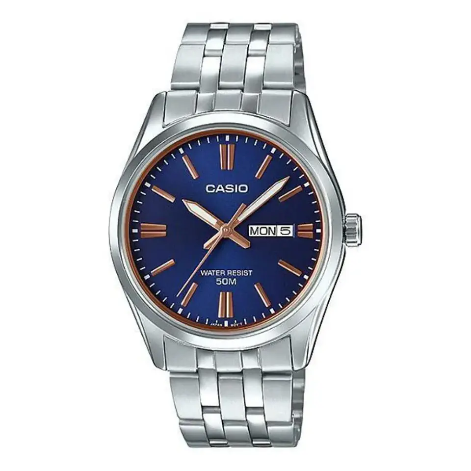 RELOJ CASIO HOMBRE MTP-1335D-2a2 BLUE ZAPHIRE  1
